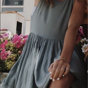 Teal green Urban Outfitters dress